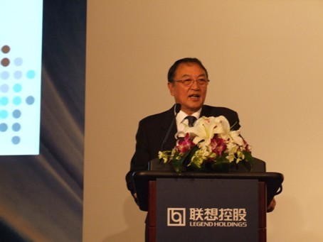 联想控股新(xīn)任董事長(cháng)柳传志(zhì)在沟通会上讲话