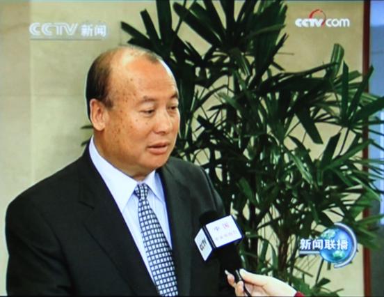 卢志(zhì)强董事長(cháng)接受中央電(diàn)视台记者专访